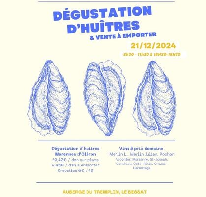 Dégustation d'huîtres