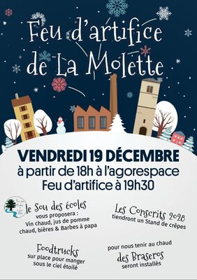 Feu d'artifice de La Molette_Saint-Julien-Molin-Molette