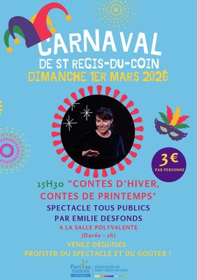 Carnaval et spectacle_Saint-Régis-du-Coin