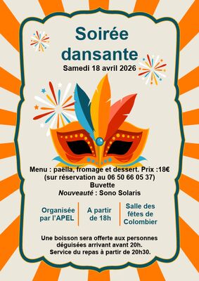 Soirée dansante_Colombier
