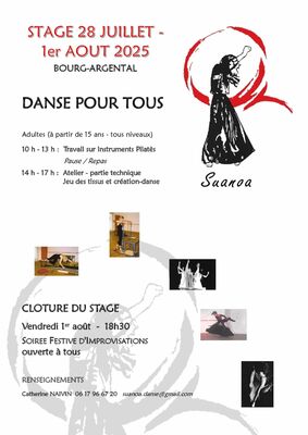 Stage de danse pour tous_Bourg-Argental