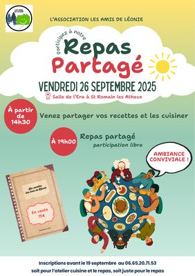 Repas partagé_Saint-Romain-les-Atheux