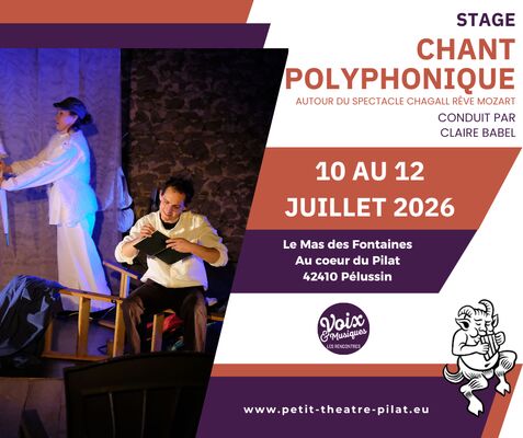 Stage Voix et Musiques "Stage chant polyphonique"_Pélussin