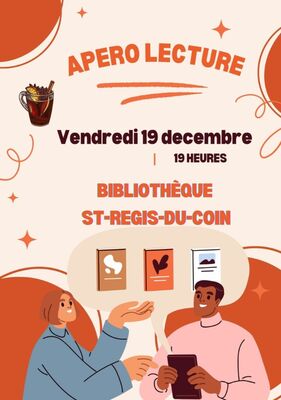 Apéro-lecture_Saint-Régis-du-Coin