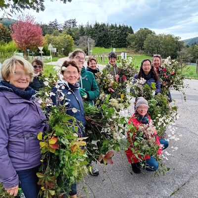 Atelier Plantes sauvages - vannerie