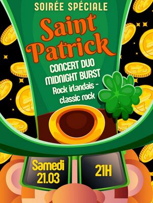 Soirée spéciale Saint-Patrick à L'arrosoir_Pélussin
