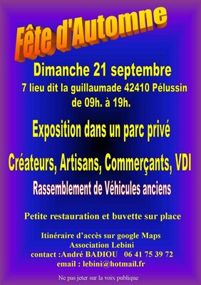 Fête d'automne_Pélussin