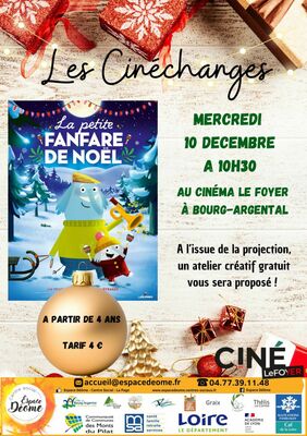 Les Cin'Echanges - Film "La petite fanfare de Noël"_Bourg-Argental