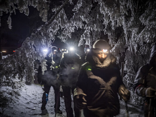 Veillées nordiques dans le Massif du Pilat_Le Bessat