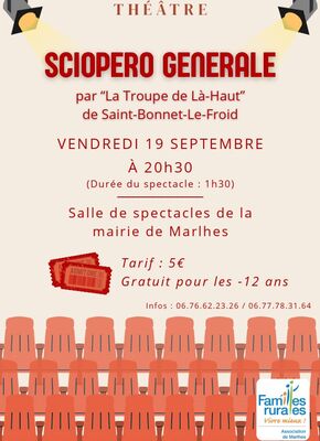 Théâtre "Sciopero générale"_Marlhes