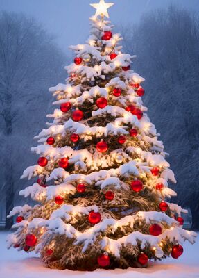 Illumination du sapin et animation_Saint-Romain-les-Atheux