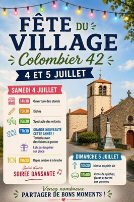 Fête du village_Colombier