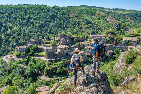 Rando itinérance douce sur le chemin de Saint-Jacques GR65_Pélussin