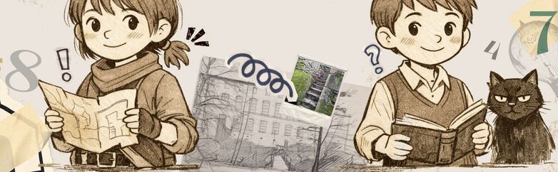 Jeu de piste Baludik -Jeanne et Gaston mènent l'enquête à Pélussin_Pélussin