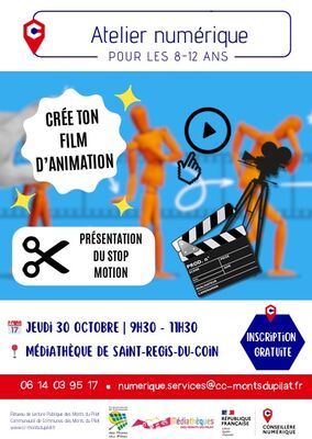 Atelier numérique pour les 8-12 ans_Saint-Régis-du-Coin