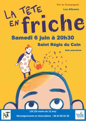 Théâtre "La tête en friche"_Saint-Régis-du-Coin