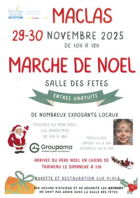 Marché de Noël_Maclas