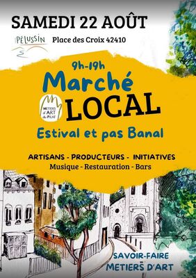 Marché local et pas banal !_Pélussin