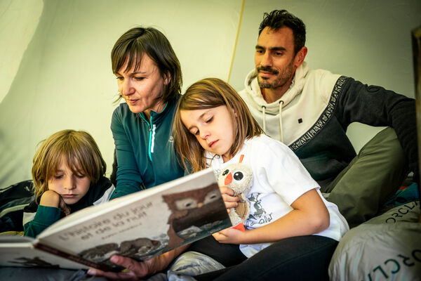 Nuitée Bivouac en forêt sous un tipi chauffé au bois_Graix