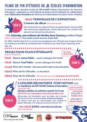 Mini festival du film d'animation_Saint-Julien-Molin-Molette