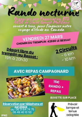 Rando nocturne_Le Bessat
