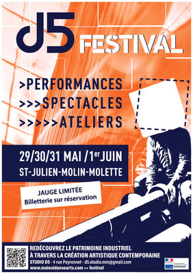 Première édition du Festival d5_Saint-Julien-Molin-Molette