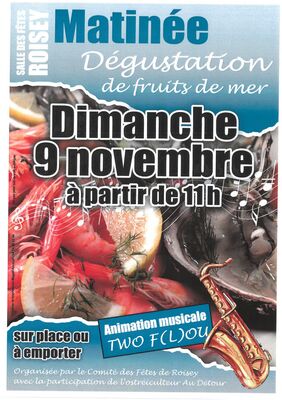 Matinée Fruits de mer_Roisey