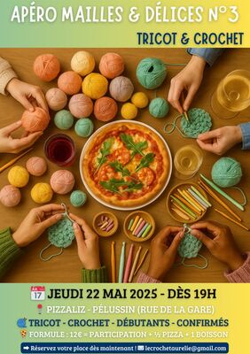 "Apéro Mailles & Délices"_Pélussin