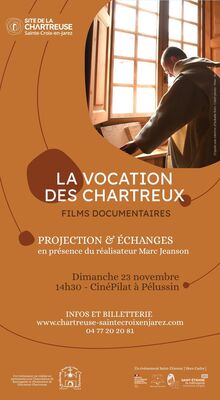 "La vocation des Chartreux" : Projection & échanges_Sainte-Croix-en-Jarez