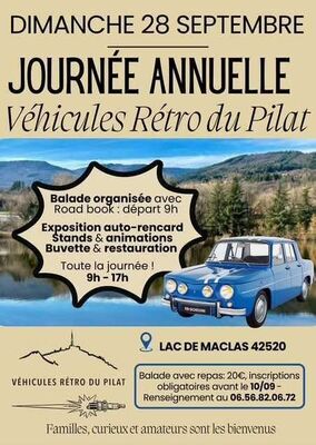 Journée annuelle des véhicules rétros du Pilat_Maclas