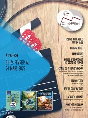 Ciné Pilat "Le programme est en ligne ! "_Pélussin