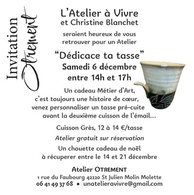 Séance "Dédicace ta tasse"_Saint-Julien-Molin-Molette