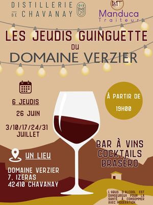 Les Jeudis Guinguettes - Verzier_Chavanay