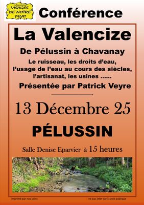 Conférence "La Valencize"_Pélussin