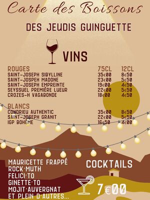Les Jeudis Guinguettes - Verzier_Chavanay