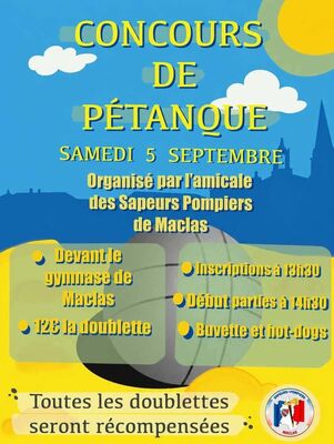 Concours de pétanque_Maclas