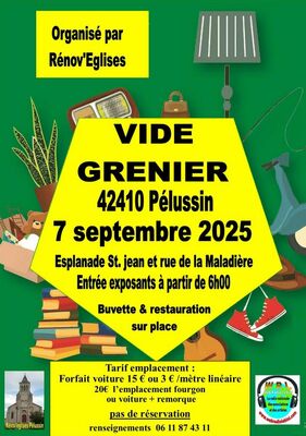 Vide grenier_Pélussin