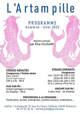 Stage linogravure enfants_Pélussin