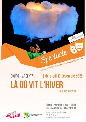 Spectacle musical "Là où vit l'hiver"_Bourg-Argental