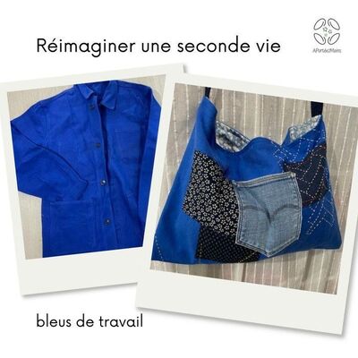 Réimaginer une seconde vie au linge de maison et bleus de travail_Pélussin