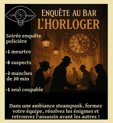 Soirée enquête "L'horloger"_Tarentaise