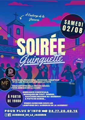 Soirées Guinguettes à La Jasserie_Le Bessat