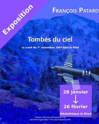 Expo "Tombés du ciel : le crash du 1er novembre 1944"_Pélussin