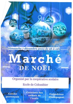Marché de noël_Colombier