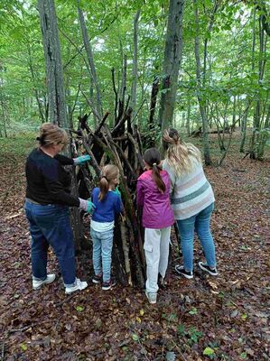 Les rendez-vous nature : Cabanes en forêt de Salvaris_Rochetaillée
