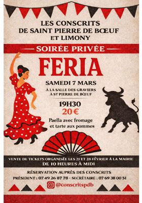 Soirée Féria des conscrits_Saint-Pierre-de-Boeuf
