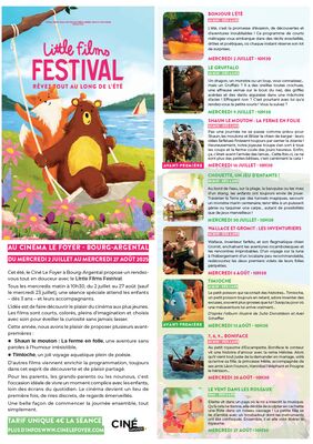 Cinéma "Little Films Festival"_Bourg-Argental
