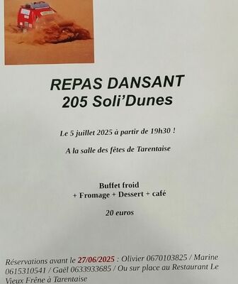 Repas dansant_Tarentaise
