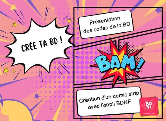 Atelier numérique pour les 10-14 ans : "Crée ta BD"_Planfoy