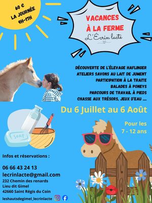 Atelier "L'Ecrin lacté" pour les enfants_Saint-Régis-du-Coin